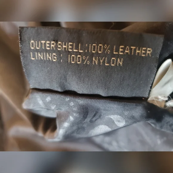 G-III Genuine Leather Jacket with Pockets Collared - Picture 9 of 9